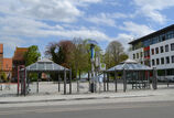 Marktplatz, Bad Zwischenahn - Stahlpoller Münster