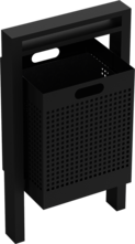  Litter bin Series 700 square