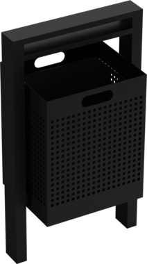Abfallbehälter Litter bin Series 700 square