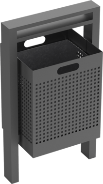 Abfallbehälter Litter bin Series 700 square