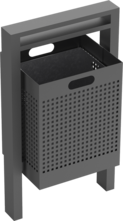  Litter bin Series 700 square