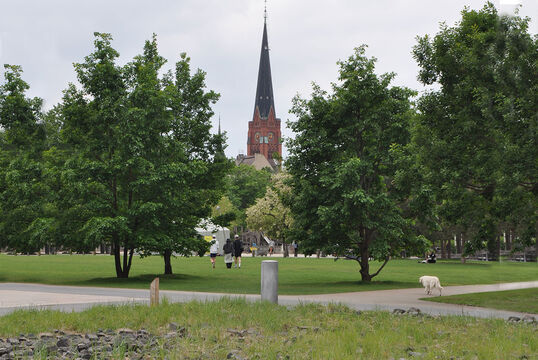 Berlin, Park at Gleisdreieck