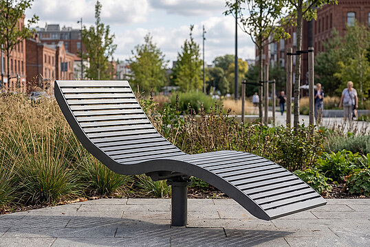 Single lounger Römö RE