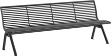  Seat Fanö with steel seat base