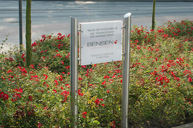 Beschilderung Property signage