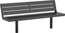  Seat Aurich ST with steel seat base