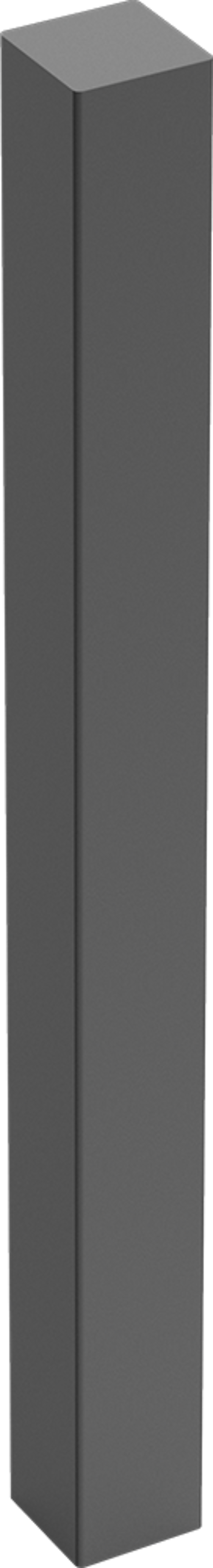 Steel bollard Quadro