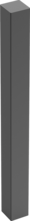  Steel bollard Quadro