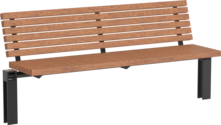  Seat Scape I with timber seat base