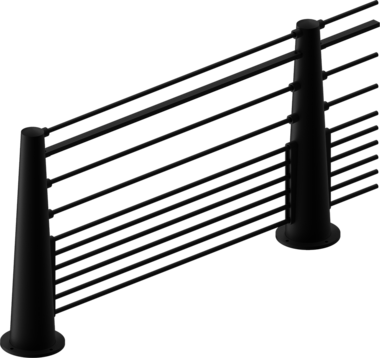 Knieholmgeländer Knee rail Straßburg