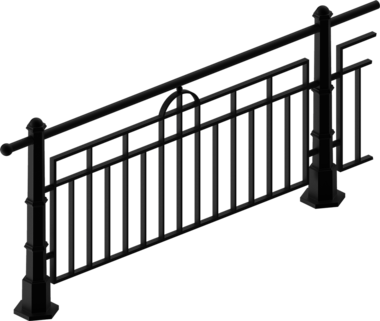 Füllstabgeländer Garde-corps à decor Weserbergland
