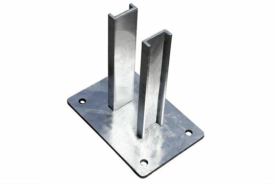 WES 150 Counterweight For setting in concrete (fixed support)
