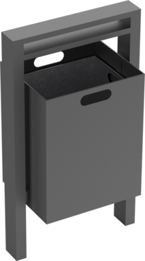 Abfallbehälter Litter bin Series 710 square