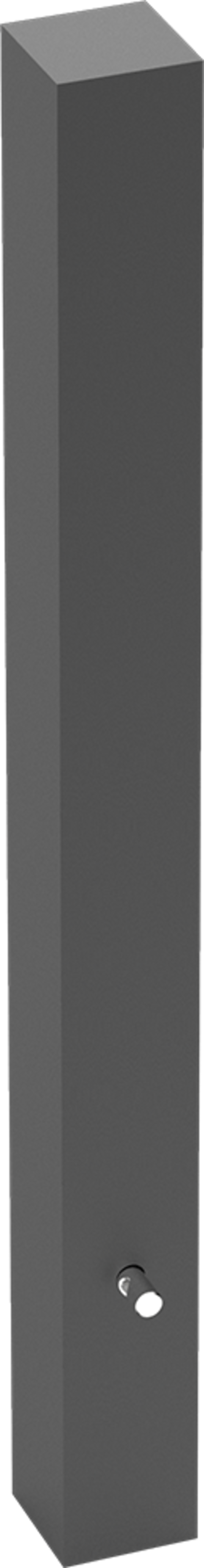 Push button bollard Quadro D