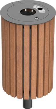 Abfallbehälter Litter bin Series 800 timber