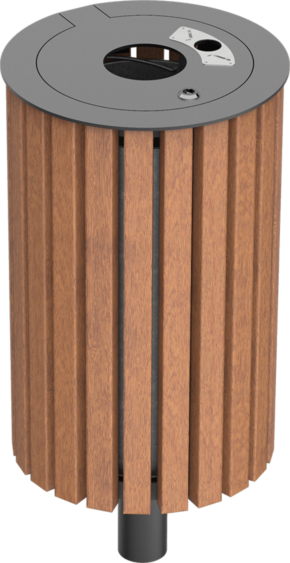 Abfallbehälter Serie 800 Holz