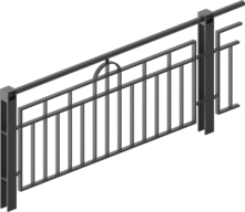  Füllstabgeländer Scape