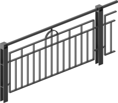 Füllstabgeländer Füllstabgeländer Scape