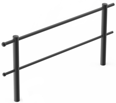 Knieholmgeländer Garde-corps Novara (ST)