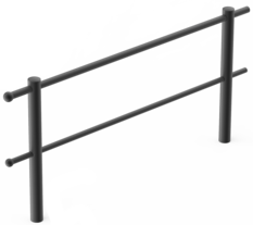 Knieholmgeländer Novara (ST)