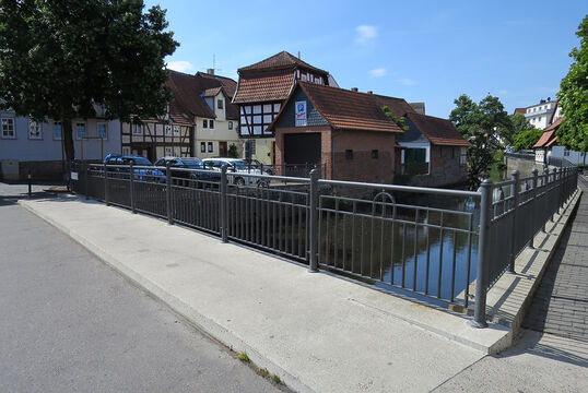 Guardrail with infill Guardrail with infill Bayern