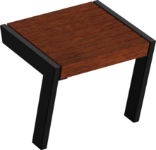  Stool Henne with timber seat base