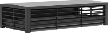  Lüftungshaube Airflow 3-seitig offen