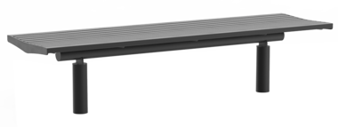 Banquette Bench Römö RE with steel seat base