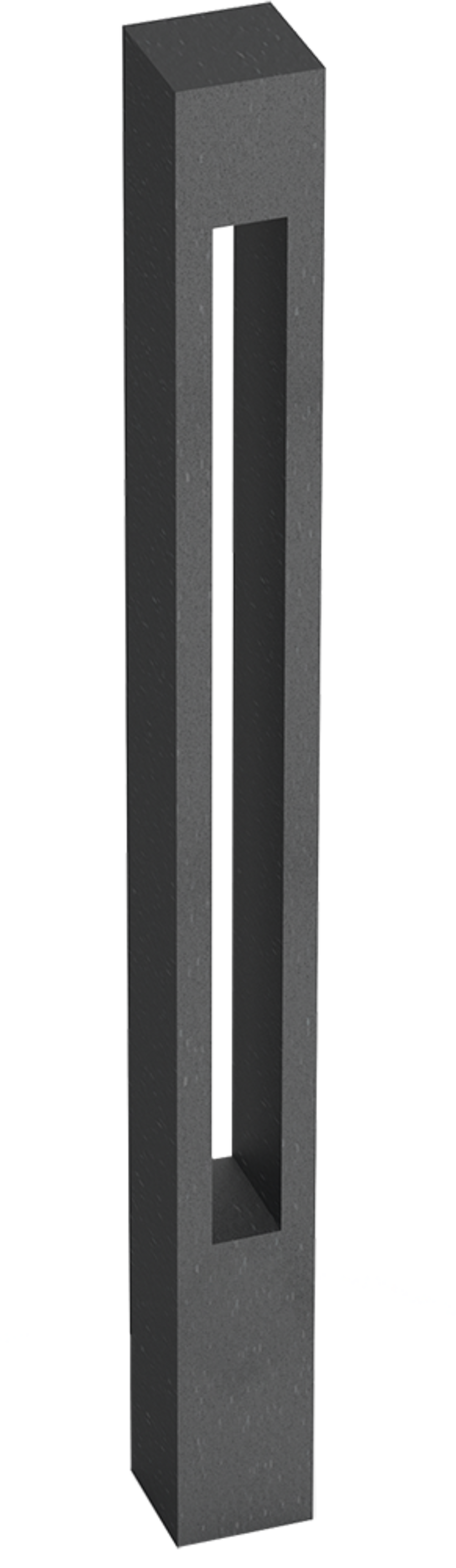Steel bollard Cubo S