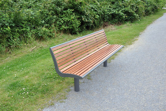 Sitzbank mit Holzauflage Banc Römö PAG avec assise en bois