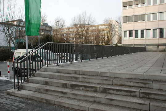 Guardrail with infill Guardrail with infill Mainz