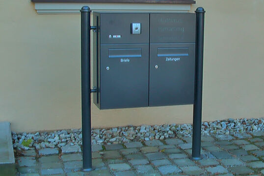 Rathaus Ismaning - Abfallbehälter Serie 600
