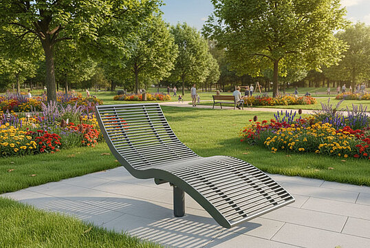 Chaise longue simple Römö