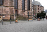 Marburg, Cour de l'église