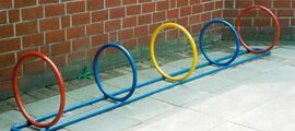 Children's bicycle racks