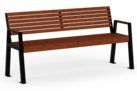 Sitzbank mit Holzauflage Sitzbank mit Holzauflage Offenburg