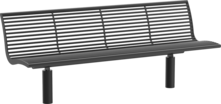  Seat Römö with steel seat base