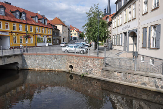 Ihlebrücken, Burg