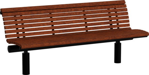 Sitzbank mit Holzauflage Banc Essen avec assise en bois