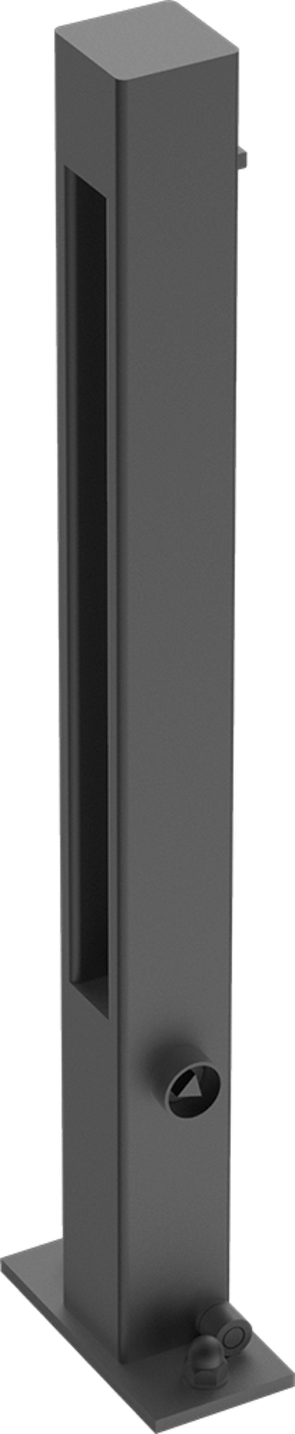Folding bollard Cubo D