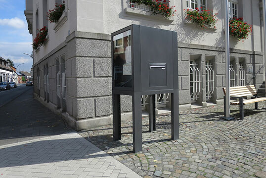 Sendenhorst, Rue de l'Église, installation spéciale