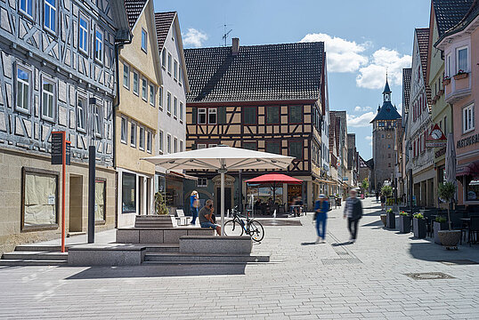 Marbach am Neckar, Marktstraße