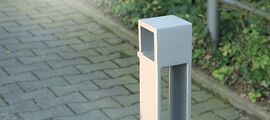 Folding bollards