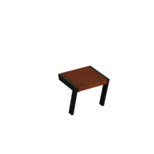  Stool Henne with timber seat base