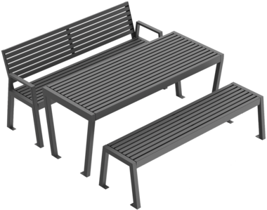 Sitzgruppe Seating group Offenburg ST