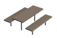  Seating group Lübeck HPL