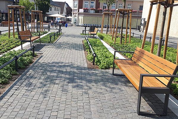 Rahden, Church square