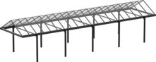  Cycle shelter Novara