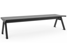  Bench Fanö RE with steel seat base