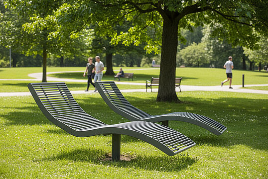 Chaise longue simple Römö